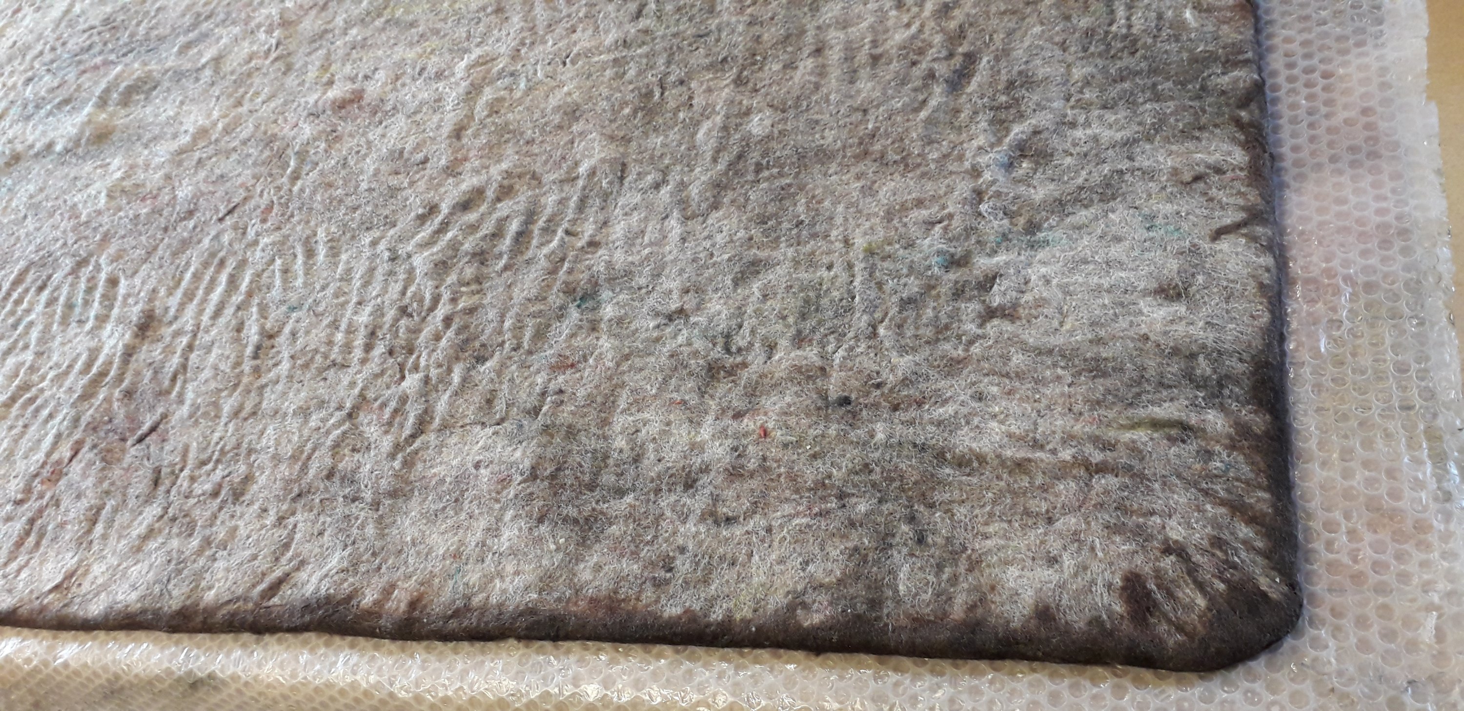 Felted rug – Felting and Fiber Studio
