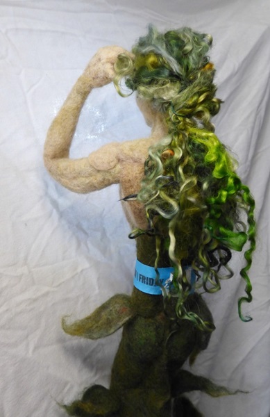 Mr. Mer gets a new little friend Part 2 – Felting and Fiber Studio